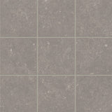 Bedrosians Bluerun 4" x 4" Mosaic 12" x 12"  Atlas Gray