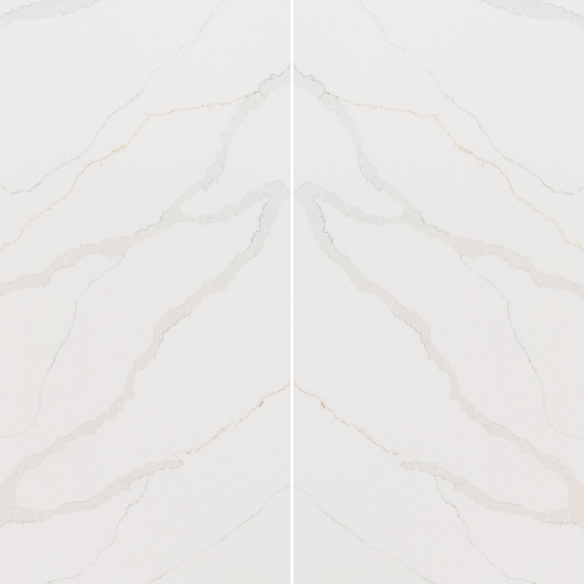 Bedrosians Nouvel 81" x 139" Super Jumbo Slab Mineral Surface 3cm Polished Calacatta Annata