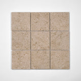 Bedrosians Ikonite 4" x 4" Mosaic 12" x 12" Honed Walnut