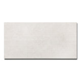 Bedrosians Oda 24" x 48" Ceramic Coast Deco Ice