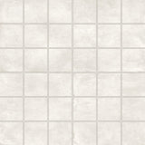 Bedrosians +One 2" x 2" Mosaic 12" x 12" Matte Chalk