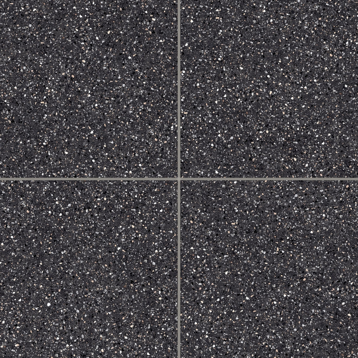 Bedrosians Mystere 24" x 24" Structured Black