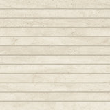 Bedrosians Tivoli 1" x 12" Mosaic 12" x 12"  Crema