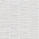 Bedrosians Node 16" x 48" Wall Tile Matte Snow