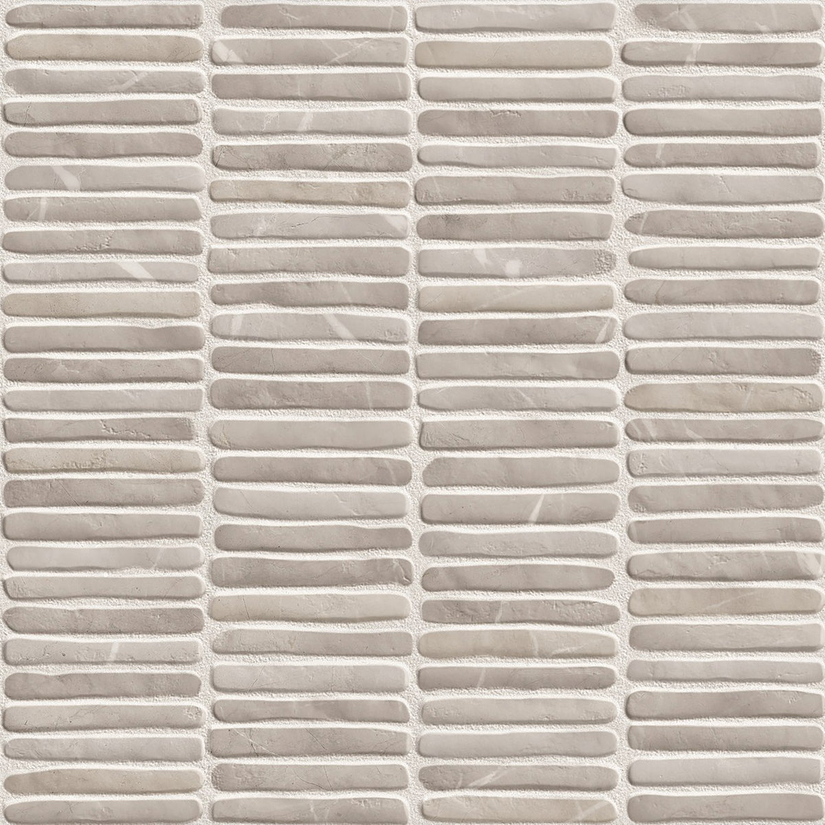Bedrosians Node 16" x 48" Wall Tile Matte Greige