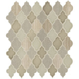 Daltile  Raine 11" X 11" Arabesque Cumulus Grey Bld