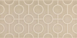 Daltile Luminique 12" x 24" Circle Glossy Dune