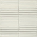 Daltile Artefino Vintage 0.5" x 6" Pyramid Mosaic 12" x 11" Pearl