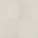 Daltile Prime 12" x 12" Matte White Canvas