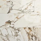 Daltile Panoramic Duet 12" x 24" Matte Calacatta Aries