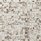 Daltile Panoramic Duet 2" x 2" Straight Joint Mosaic 12" x 24" Matte Calacatta Aries