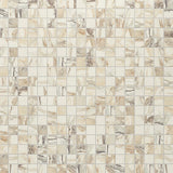 Daltile Panoramic Duet 2" x 2" Straight Joint Mosaic 12" x 24" Matte Calacatta Topaz