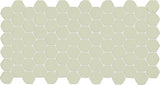 Daltile Keystones 2" Hex Organic Mosaic 12" x 24" Matte Mint Ice