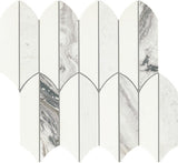 Daltile Eclessia Marble 13" x 14" Feather  Volakas Blend