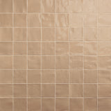 Daltile Nu Bare 4" x 4" Handcrafted Glossy Caramel