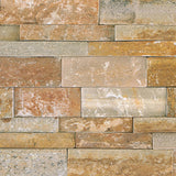 Daltile Stacked Stone 6" X 24" Stacked Shanghai Rust