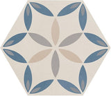 Daltile Scrapbook 8" x 9" Hexagon Petal