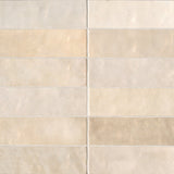 Bedrosians Cloe 2.5" x 8" Gloss  Crème