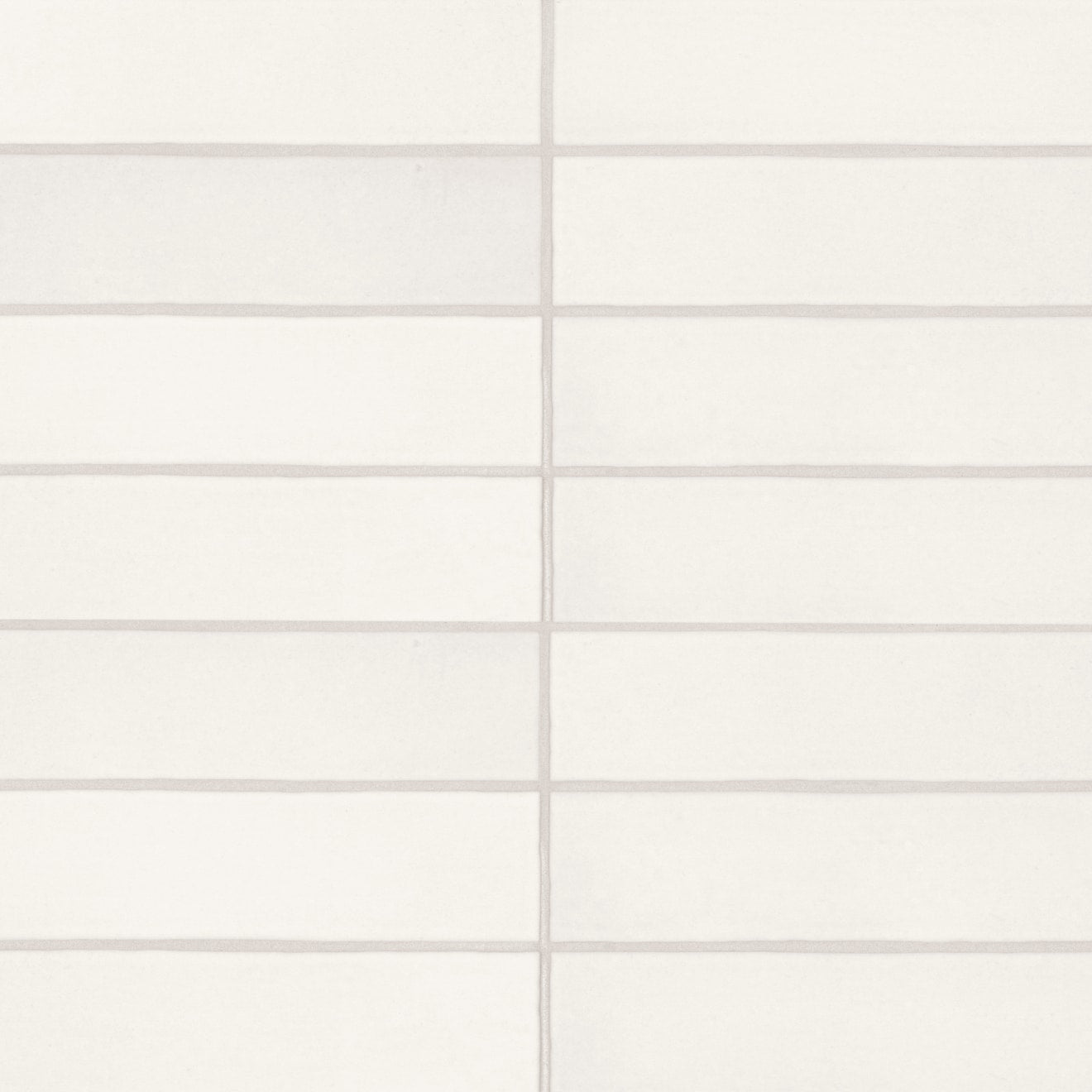 Bedrisians Makoto 2.5" x 10" Matte Shoji White 