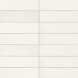 Bedrisians Makoto 2.5" x 10" Matte Shoji White 
