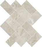 Daltile Archaia 2" X 4" Herringbone Province Grey