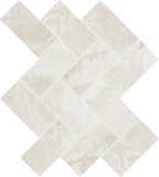Daltile Archaia 2" X 4" Herringbone Relic White