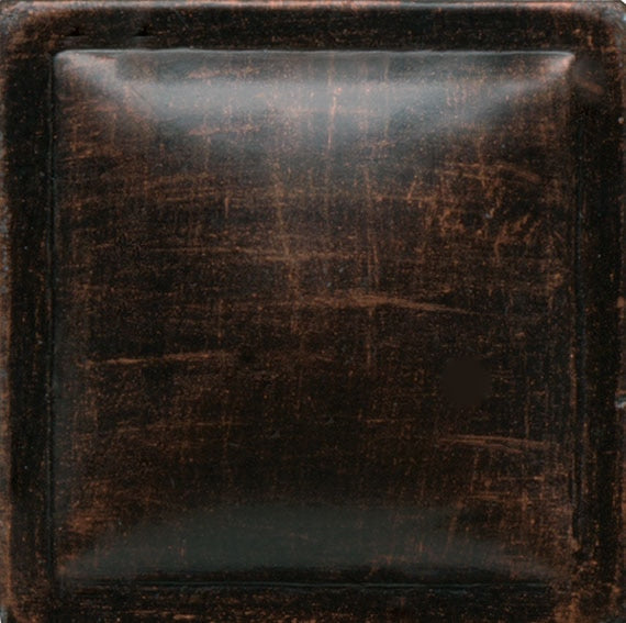 Daltile Anthology Armor 2" X 2" Deco Pillow Oil Rub Bronze