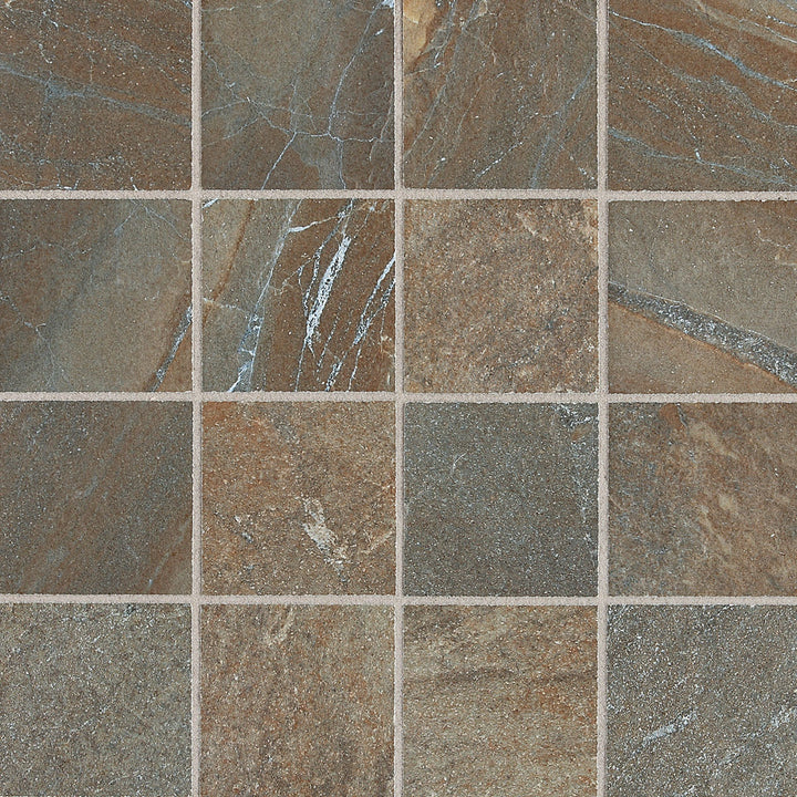 Daltile Ayers Rock 3" X 3" Mosaic Rustic Remnant
