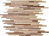 Daltile Caprice 12" x 12" Random Interlocking Mink
