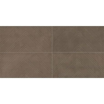 Daltile Chord 12" X 24" Deco Baritone Brown