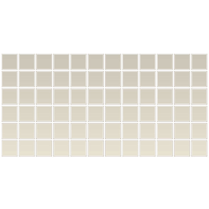 Daltile Color Wheel Mosaic 2" X 2" Straight Joint Glossy Biscuit