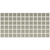 Daltile Color Wheel Mosaic 2" X 2" Straight Joint Glossy Architectural Gray