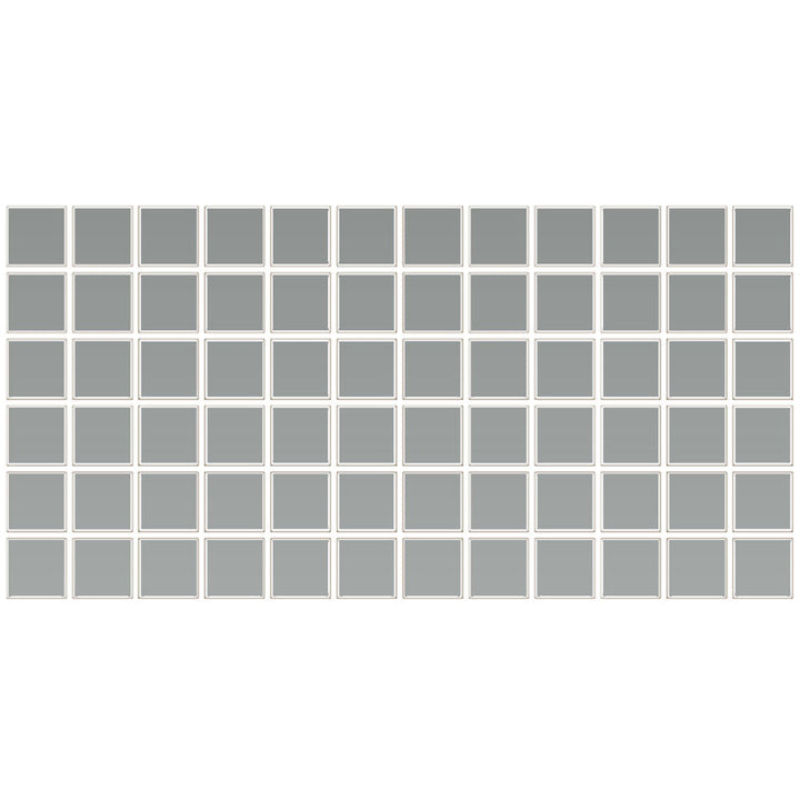Daltile Color Wheel Mosaic 2" X 2" Straight Joint Glossy Desert Gray