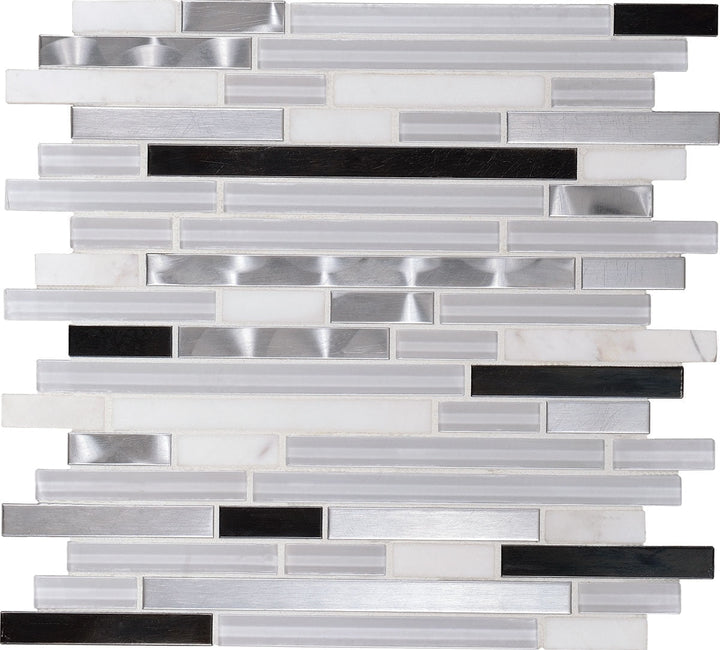Daltile Endeavors 12" X 12" Mosaic Random Neo Classic Bld
