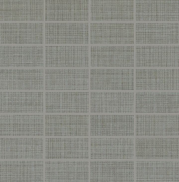 Daltile Fabric Art 1" X 3" Mosaic Straight Joint Modern Textile Medium Gray