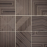 Daltile Geometric Fusion 8" X 8" Mixed Amber