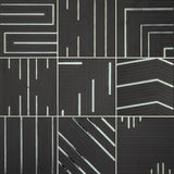 Daltile Geometric Fusion 8" X 8" Mixed Obsidian