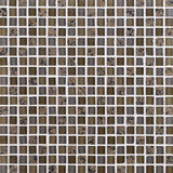 Daltile Granite Radiance 0.62" x 0.62" Straight Joint Mosaic 12" x 12" Tropical Brn Bl