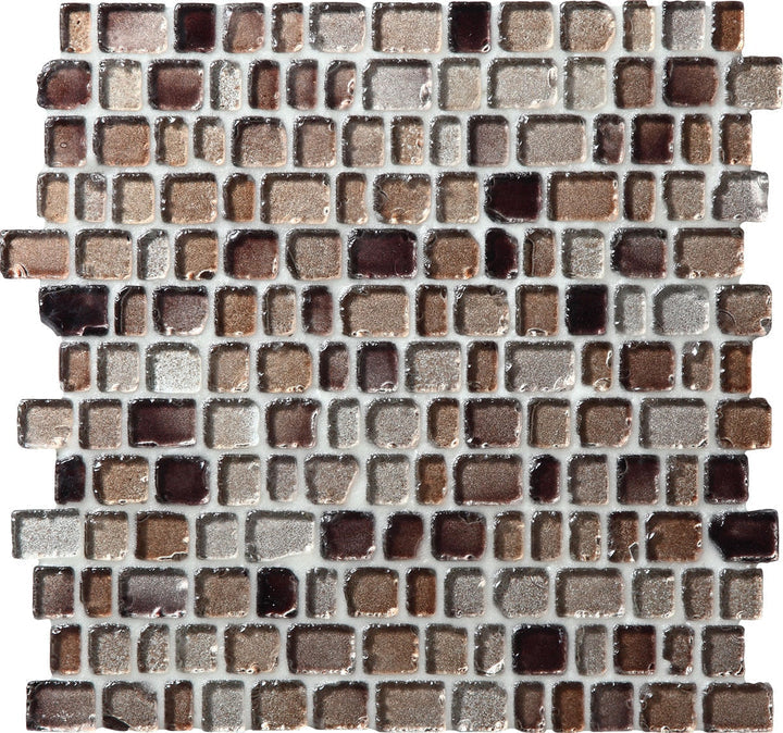 Daltile Jewel Tide 12" X 12" Random Tumbled Mosaic Beach Pebble