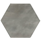 Daltile Mesmerist 4" X " Hexagon Undulated Charm
