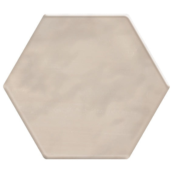 Daltile Mesmerist 4" X " Hexagon Undulated Trance