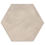 Daltile Mesmerist 4" X " Hexagon Undulated Trance