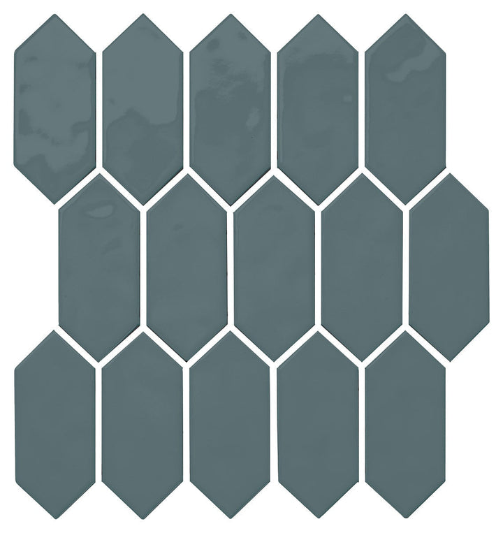 Daltile Mythology 2" X 5" Picket Mosaic Aura