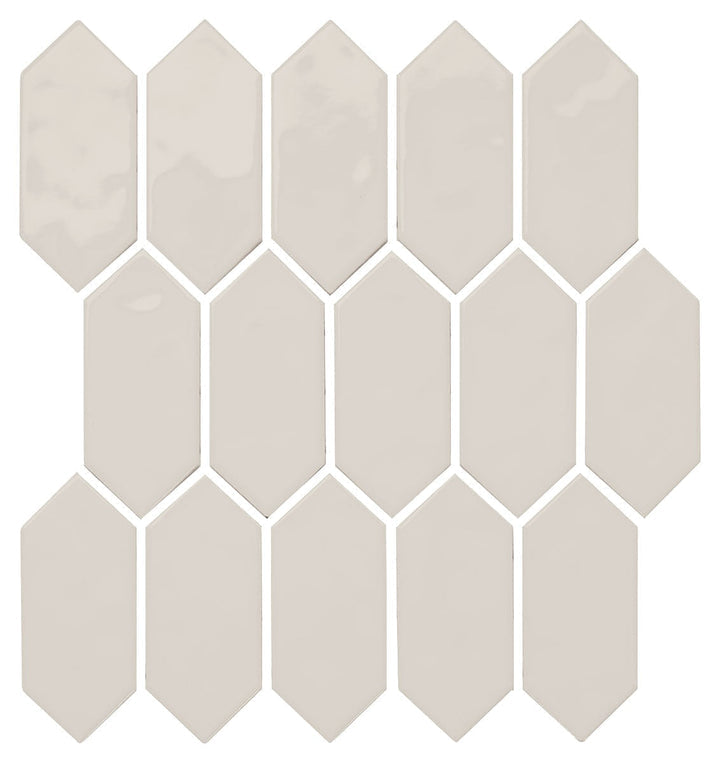 Daltile Mythology 2" X 5" Picket Mosaic Olympus