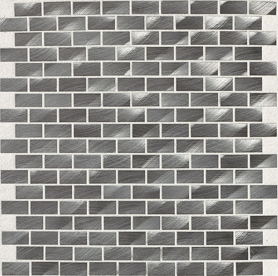 Daltile Anthology 12" X 12" Brick Joint Gunmetal