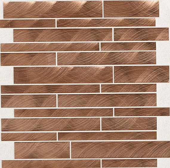 Daltile Anthology 12" X 12" Random Interlocking Copper