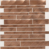 Daltile Anthology 12" X 12" Random Interlocking Copper