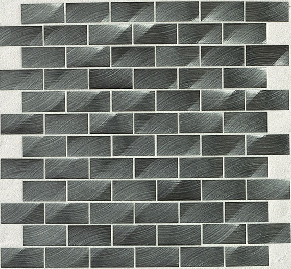 Daltile Anthology 1" X 2" Brick Joint Gunmetal