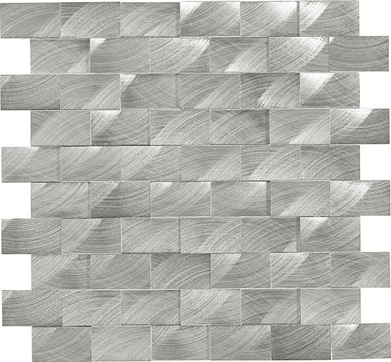 Daltile Anthology 1" X 2" Brick Joint Steel