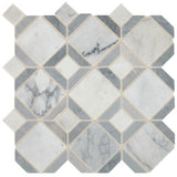 Daltile Sublimity 12" X 12" Parquet Cirrus Storm